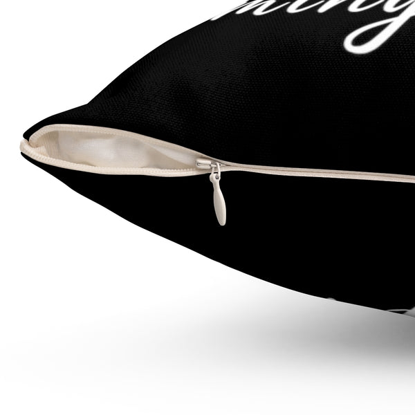 I skied Jiminy Peak - Throw Pillow