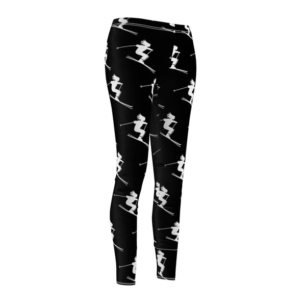 Women's Trendy Leggings - Skier