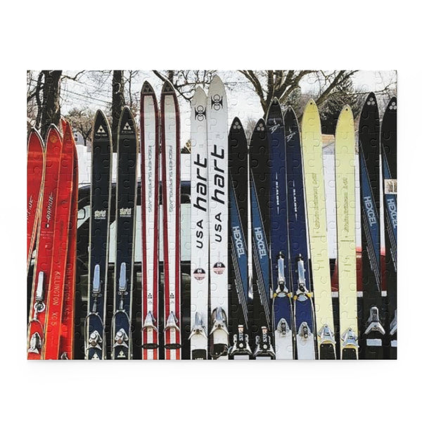 Vintage Skis Puzzle (120, 252, 500-Piece)