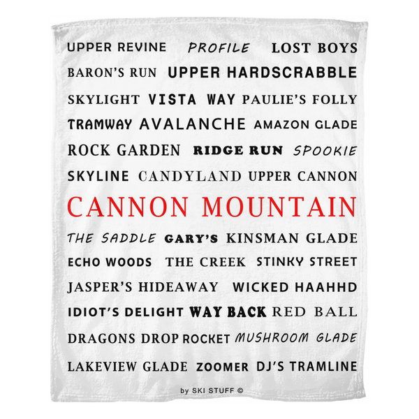 Cannon Mountain - Throw Blanket