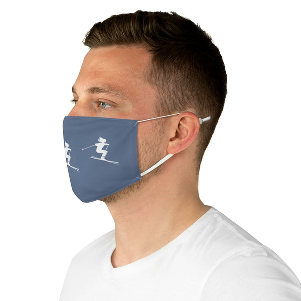 Skier Jeans Blue - Fabric Face Mask
