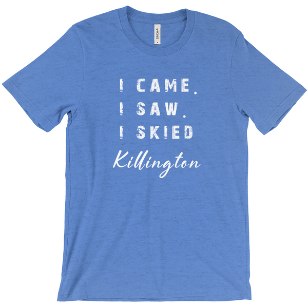 I came I saw I skied Killington - T-Shirt