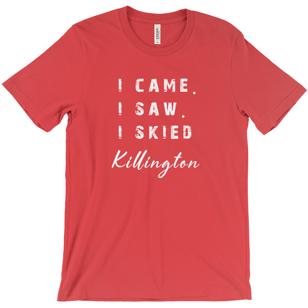 I came I saw I skied Killington - T-Shirt