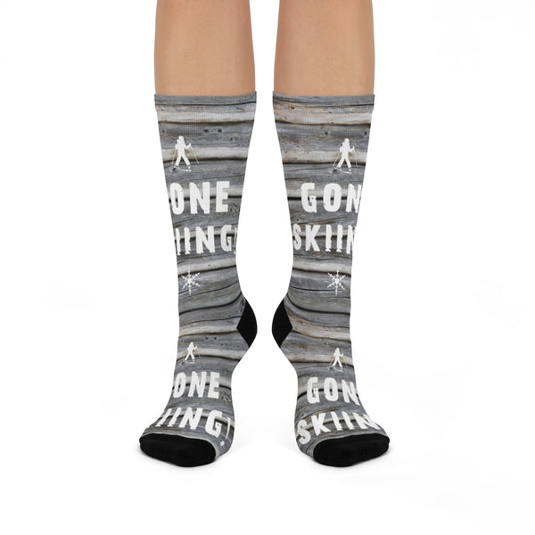 Gone Skiing - Crew Socks