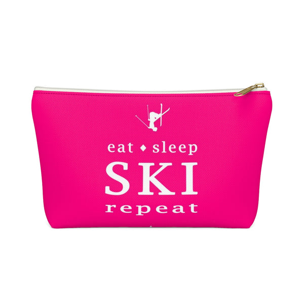 Eat Sleep SKI - Accessory Pouch w T-bottom