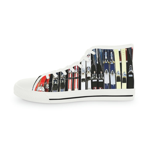 Vintage Skis - High Top Sneakers