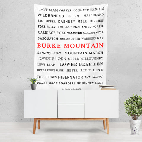 Burke Mountain - Wall Tapestry