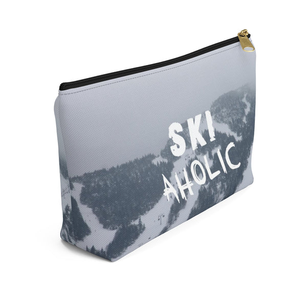 Ski Aholic - Accessory Pouch w T-bottom