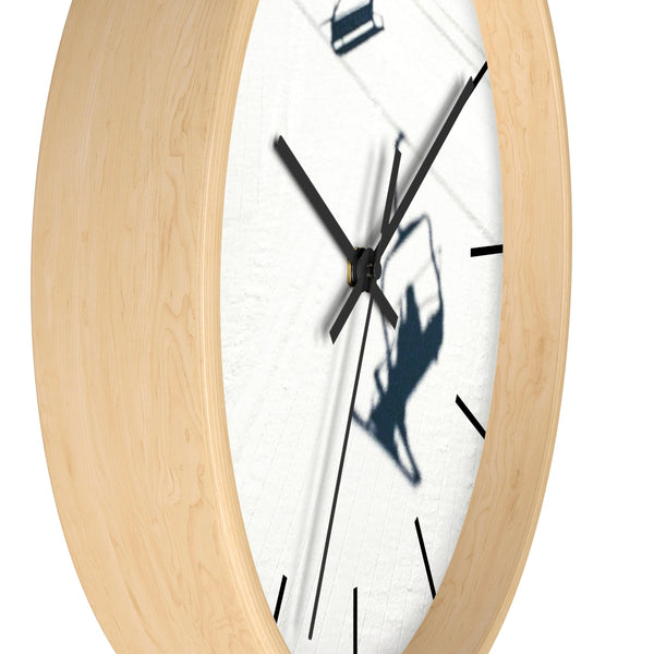 Wall Clock - Chair Lift Shadow