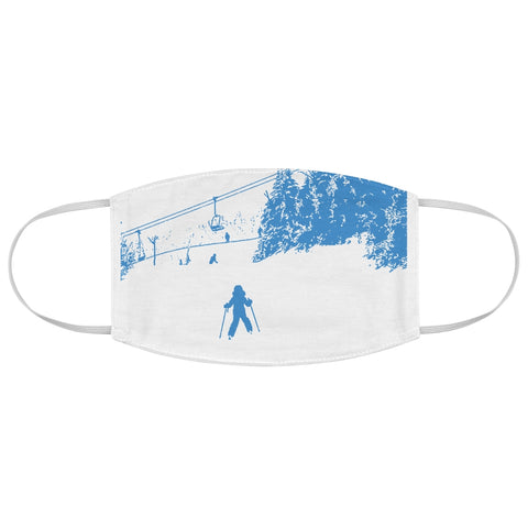 Little Skier - Fabric Face Mask