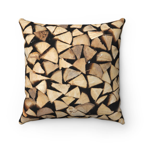 Firewood - Throw Pillow