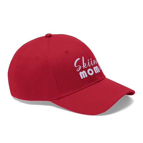 Skiing Mom - Unisex Twill Hat