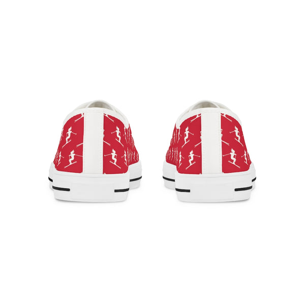 Skiers Red - Low Top Sneakers