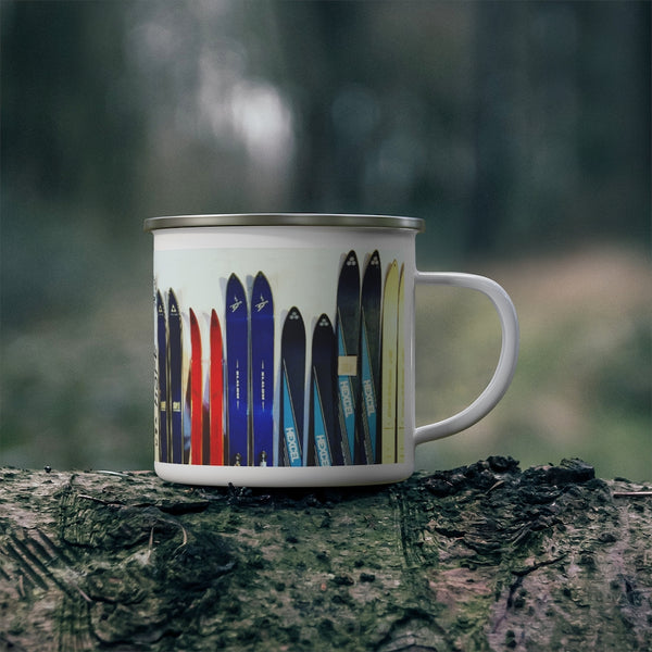 Vintage Ski Collection - Enamel Camping Mug