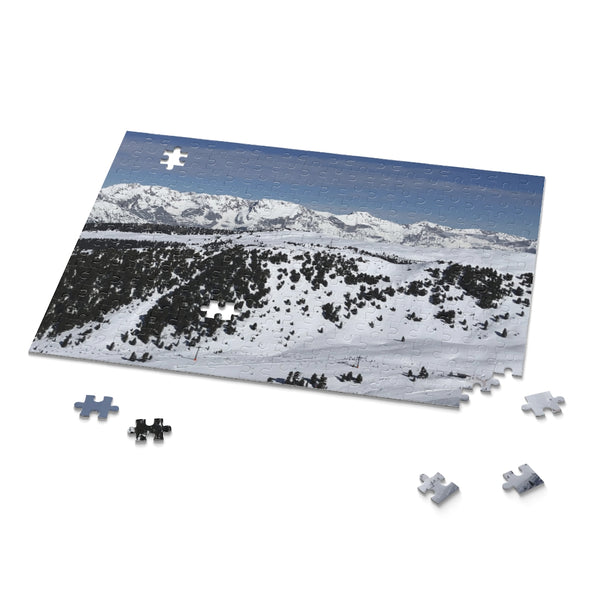 Skiing the Alps Puzzle (120, 252, 500-Piece)