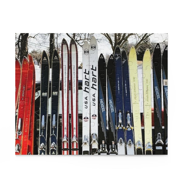 Vintage Skis Puzzle (120, 252, 500-Piece)