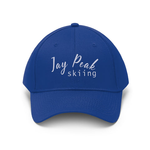 Jay Peak Skiing - Unisex Twill Hat