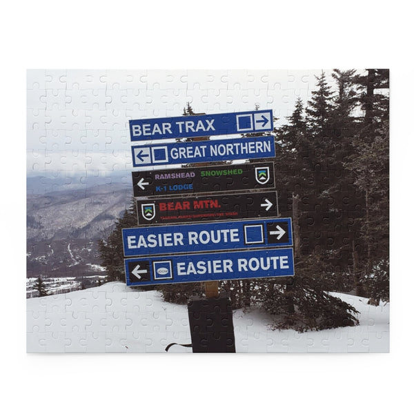 Ski Trail Signs Killington Puzzle (120, 252, 500-Piece)