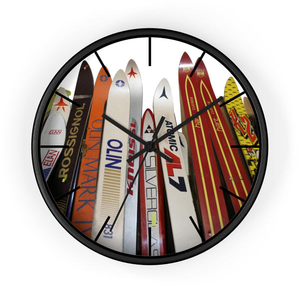 Wall Clock - Skis