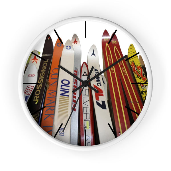 Wall Clock - Skis