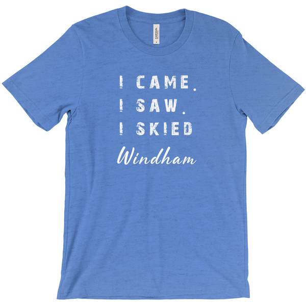 I came I saw I skied Windham - T-Shirt