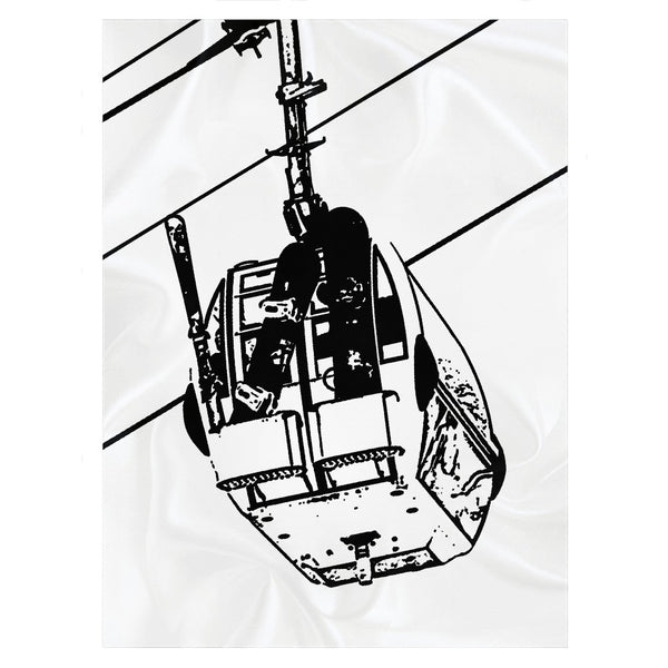 Ski Gondola - Throw Blanket