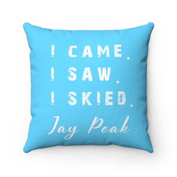 I skied Jay Peak - Pillow
