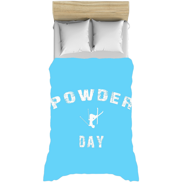 Powder Day Light Blue - Duvet Cover