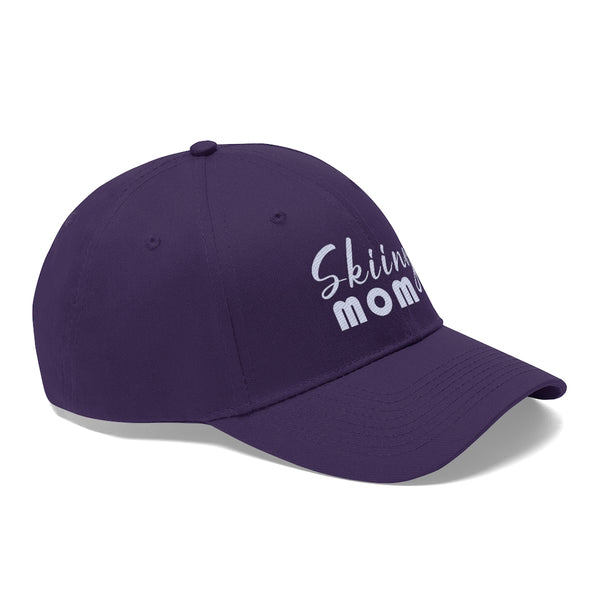 Skiing Mom - Unisex Twill Hat