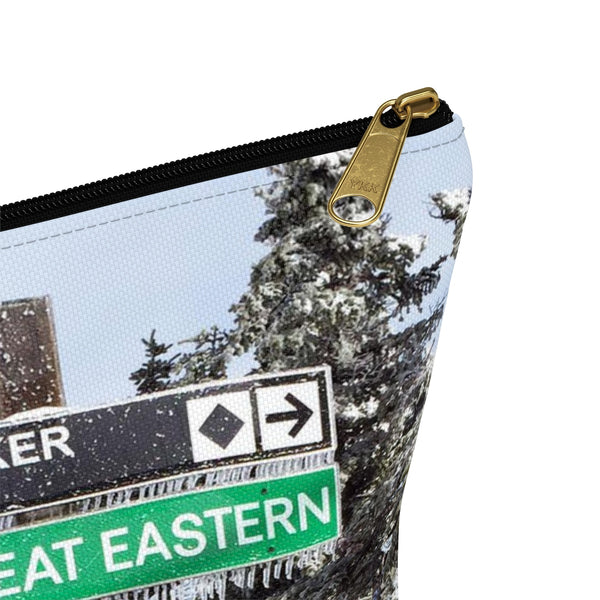 Ski Trail Signs Killington - Accessory Pouch w T-bottom