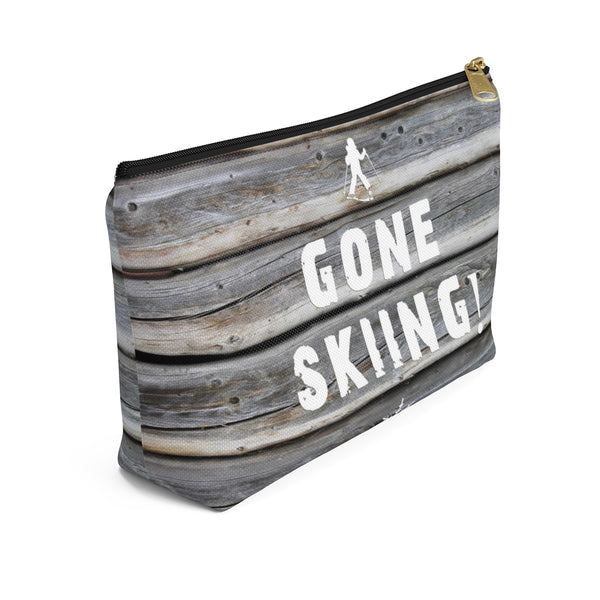 Gone Skiing - Accessory Pouch w T-bottom