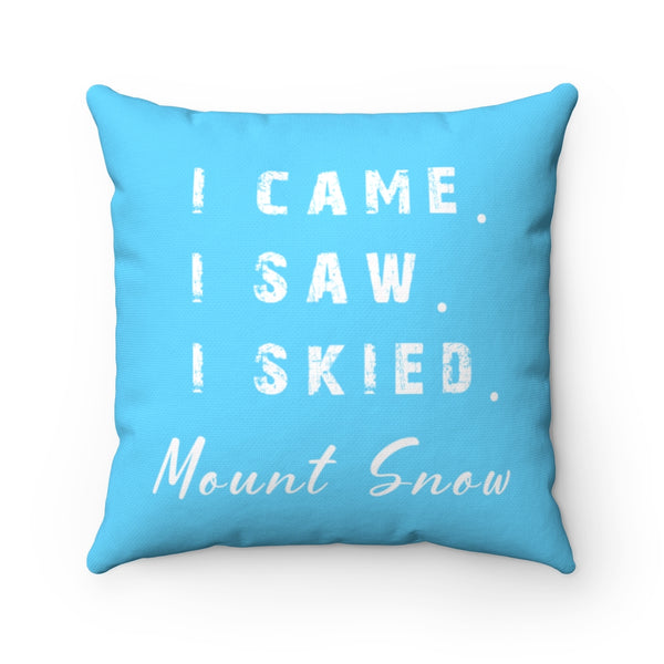 I skied Mount Snow - Pillow