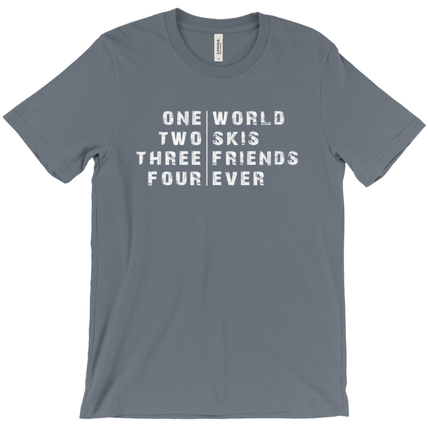 One World Skiing - T-Shirt