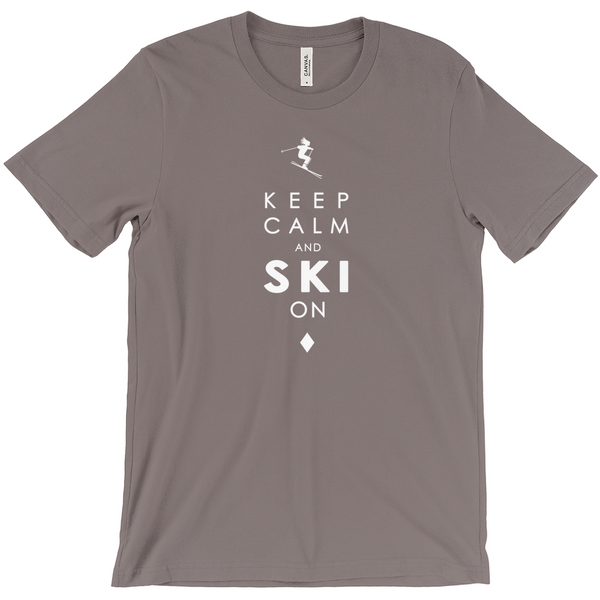 Keep Calm and Ski On - T-Shirt