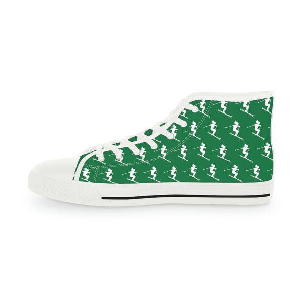 Skiers Green - High Top Sneakers