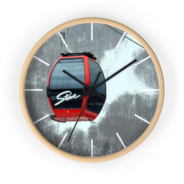 Wall Clock - Stowe Gondola