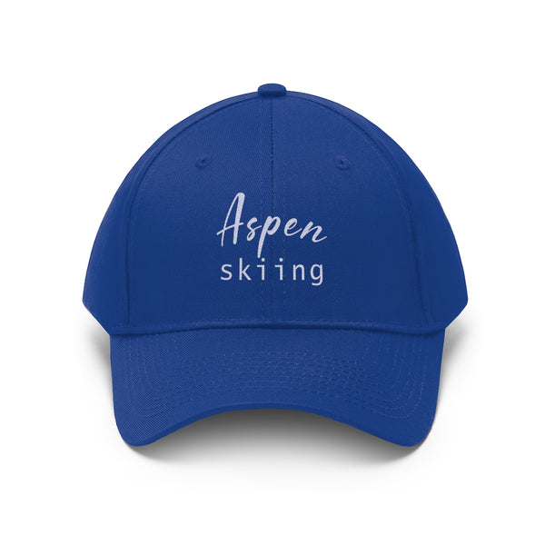 Aspen Skiing - Unisex Twill Hat