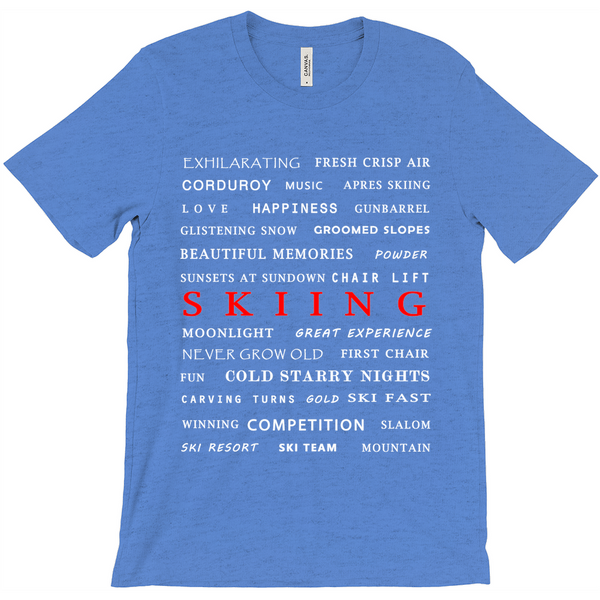 Skiing - T-Shirt