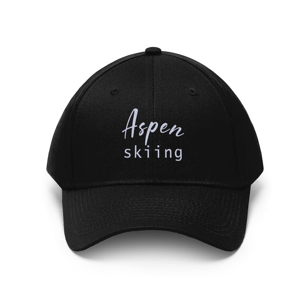 Aspen Skiing - Unisex Twill Hat