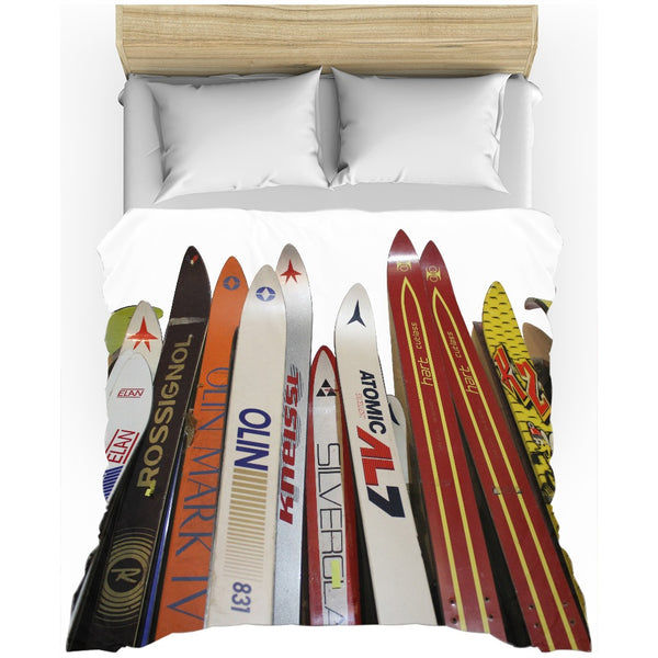 Skis - Duvet Cover