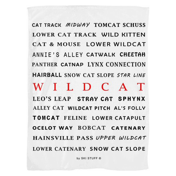 Wildcat Mountain - Throw Blanket