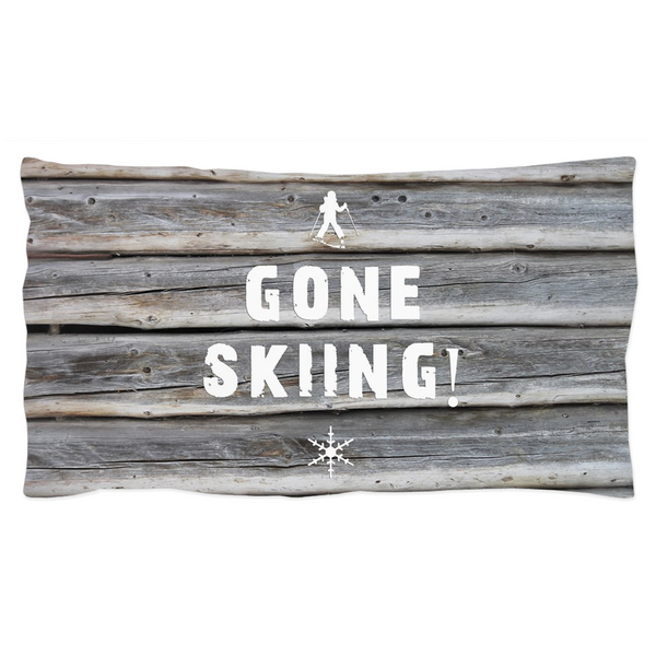 Gone Skiing - Pillow Sham