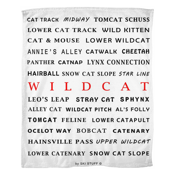 Wildcat Mountain - Throw Blanket
