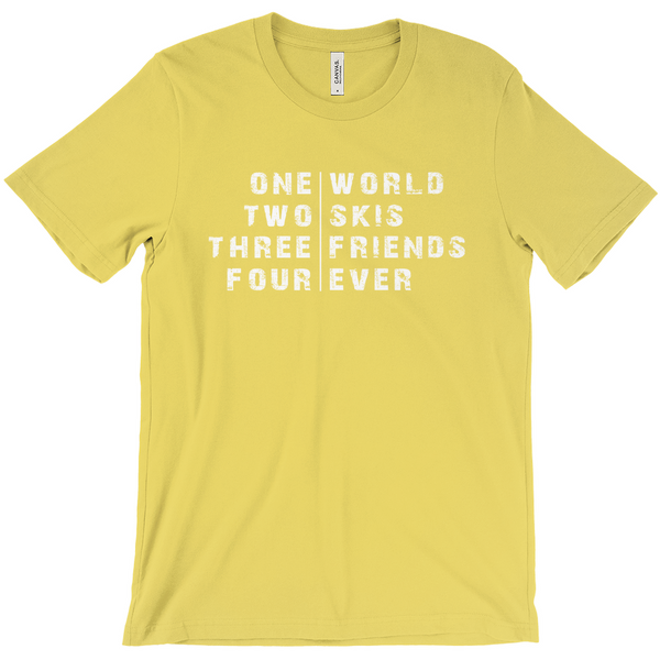 One World Skiing - T-Shirt