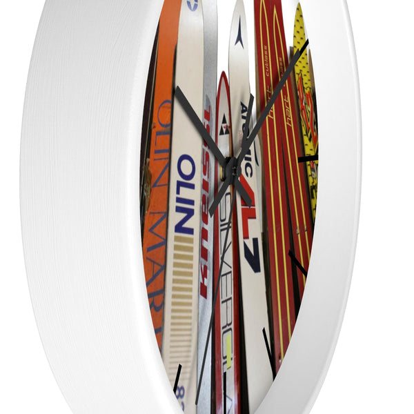 Wall Clock - Skis