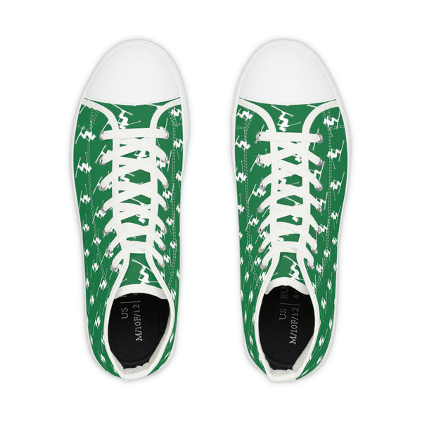 Skiers Green - High Top Sneakers