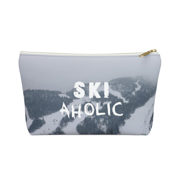 Ski Aholic - Accessory Pouch w T-bottom