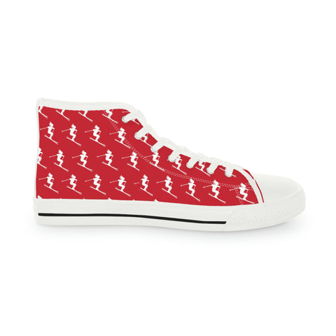 Skiers Red - High Top Sneakers