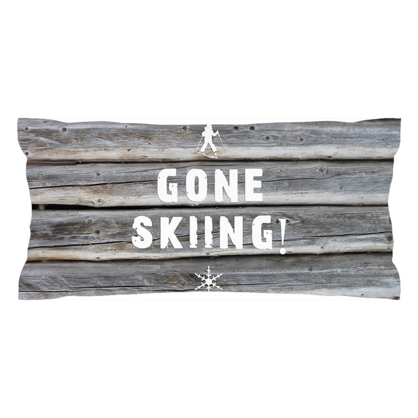 Gone Skiing - Pillow Sham