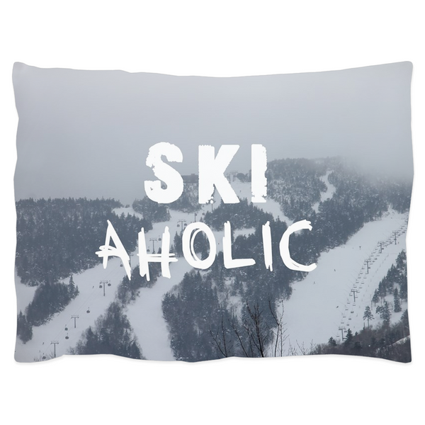Ski Aholic - Pillow Sham